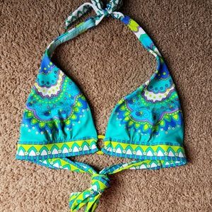 Blue Victoria's Secret bikini top